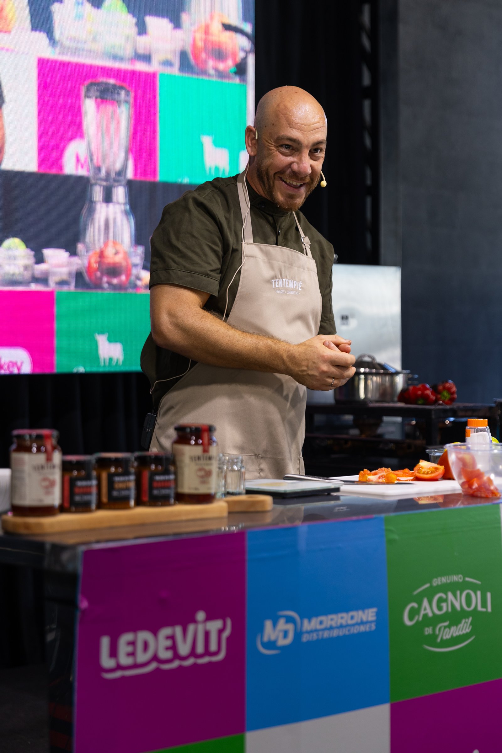 Ezequiel D'Amelio, chef local de Sabores Gourmet